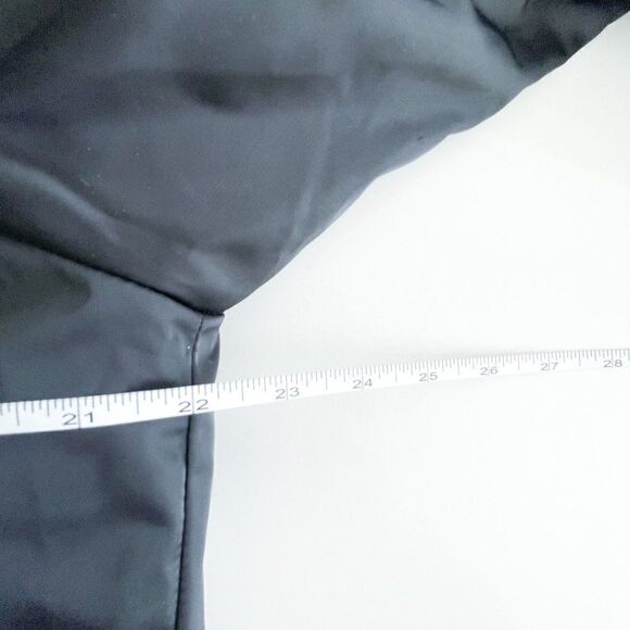 Levi's Womens Women's Flight Satin Bomber with Jersey Hood // Size Large // EUC - Picture 4 of 12